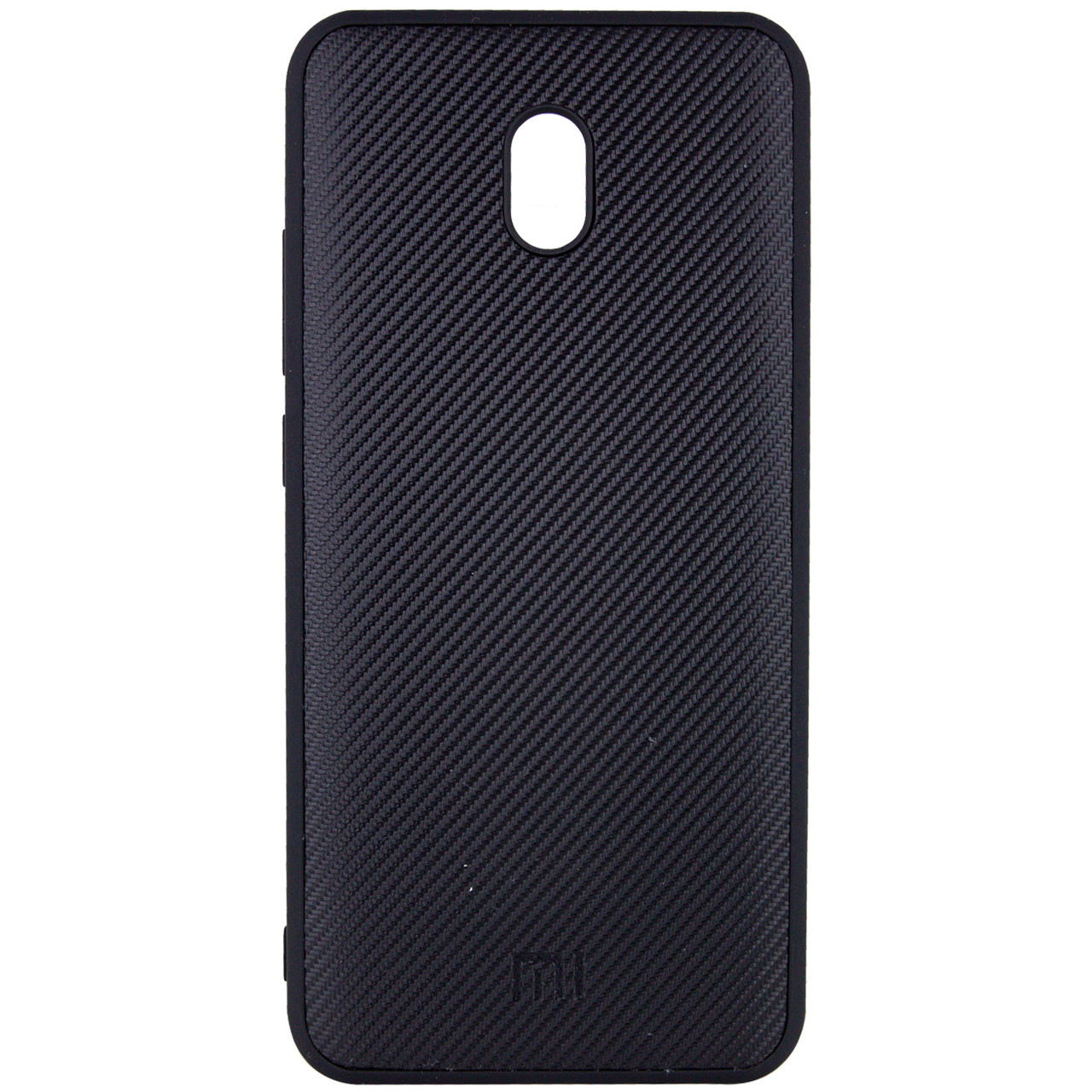 

Противоударный чехол накладка Epik Fiber Logo NEW для Xiaomi Redmi 8a Черный