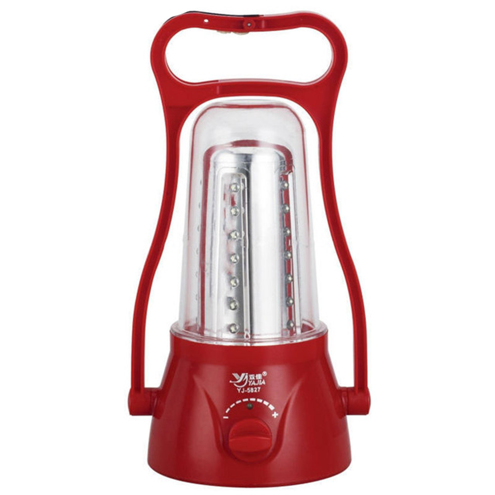 Фонарь-лампа с аккумулятором YJ с 35 светодиодами Красный (5827)