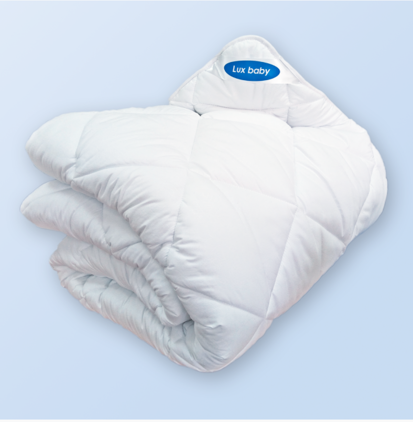 Одеяло евро Luxbaby Premium белое, размер 210х240см
