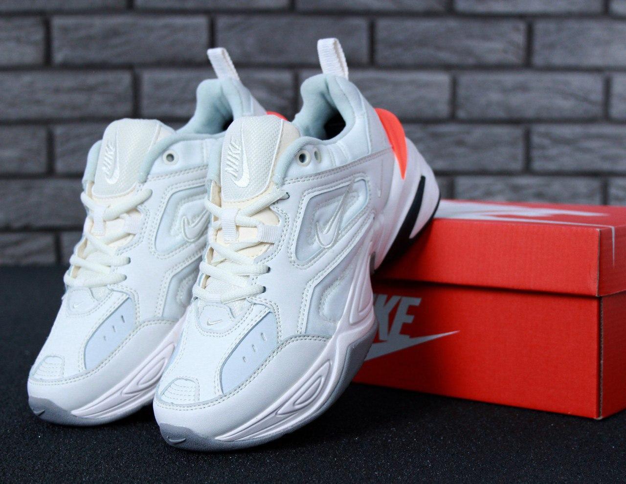 

Женские кроссовки Nike M2K Tekno White / Найк М2К Текно Белые 40, Белый