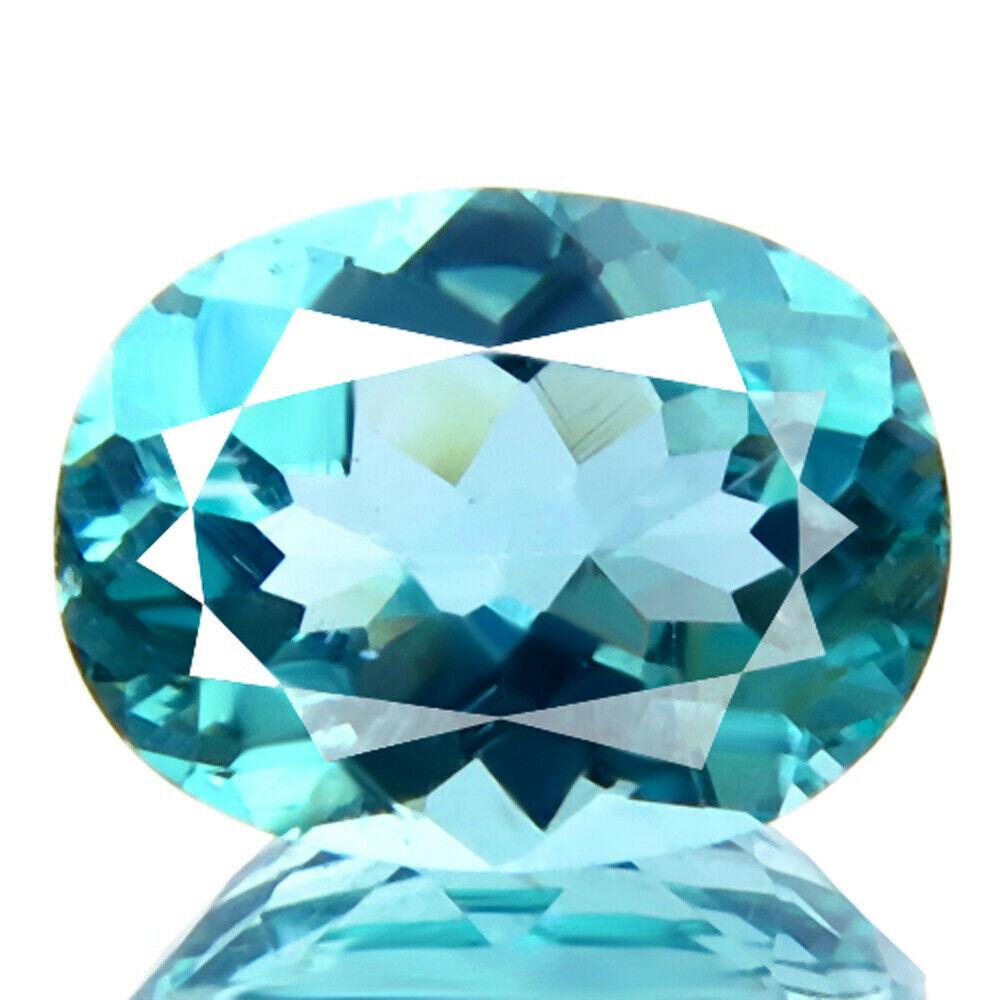 

Апатит Paraiba Apatite 1.51 CT 8.30 x 6.40 x 4.10 mm