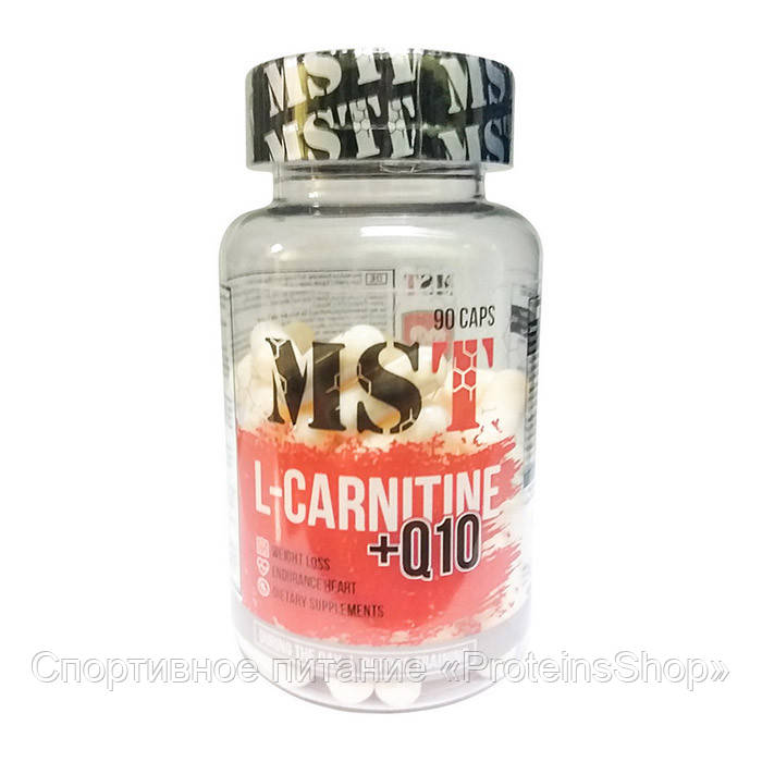 

Л-карнитин L-Carnitine + Q10 (90 caps)