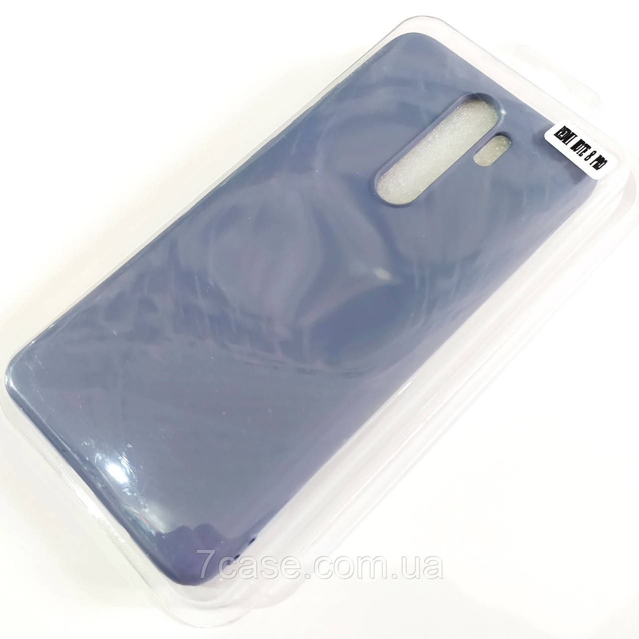 

Чехол для Xiaomi Redmi Note 8 Pro матовый Silicone Case Full Cover Macarons Color, Серый