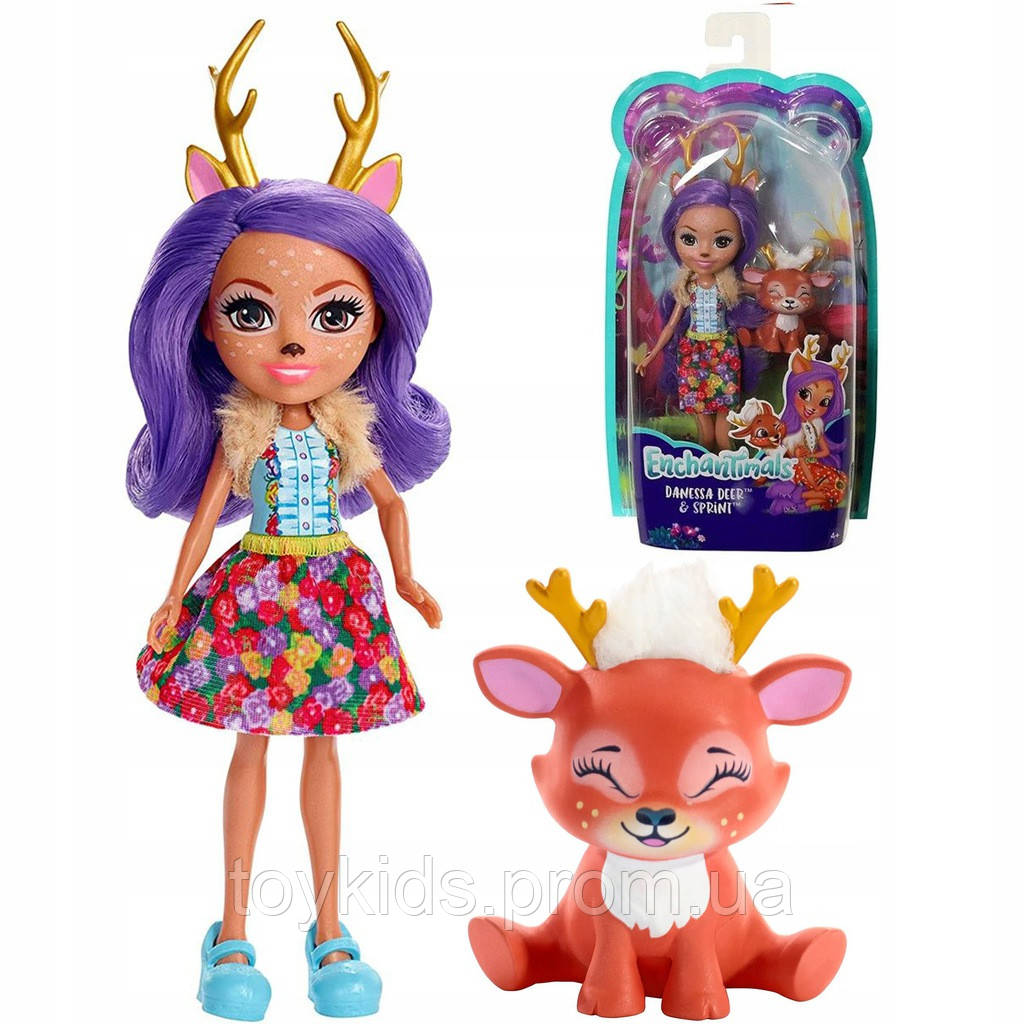 enchantimals danessa deer doll