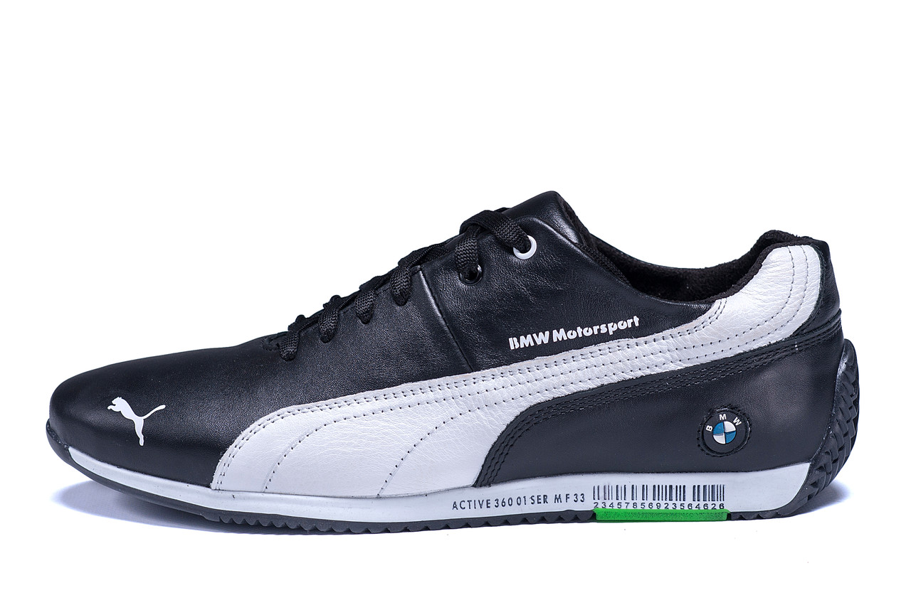 

Мужские кожаные кроссовки Puma BMW MotorSport Black