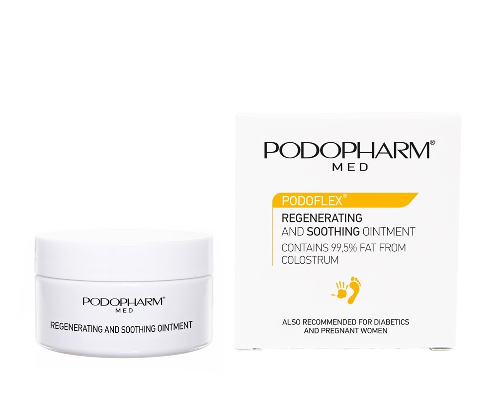 

Регенерирующая и успокаивающая мазь Podopharm Profesional Regenerating and Soothing Ointment 60 мл (мазь002)