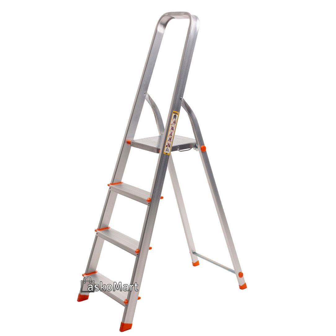 

Стремянка алюминиевая 4 ступеньки Laddermaster (Alcor A1A4)