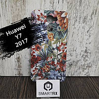 Чохол з малюнком для Huawei Y7 (2017) Екзотичні квіти, фото 1