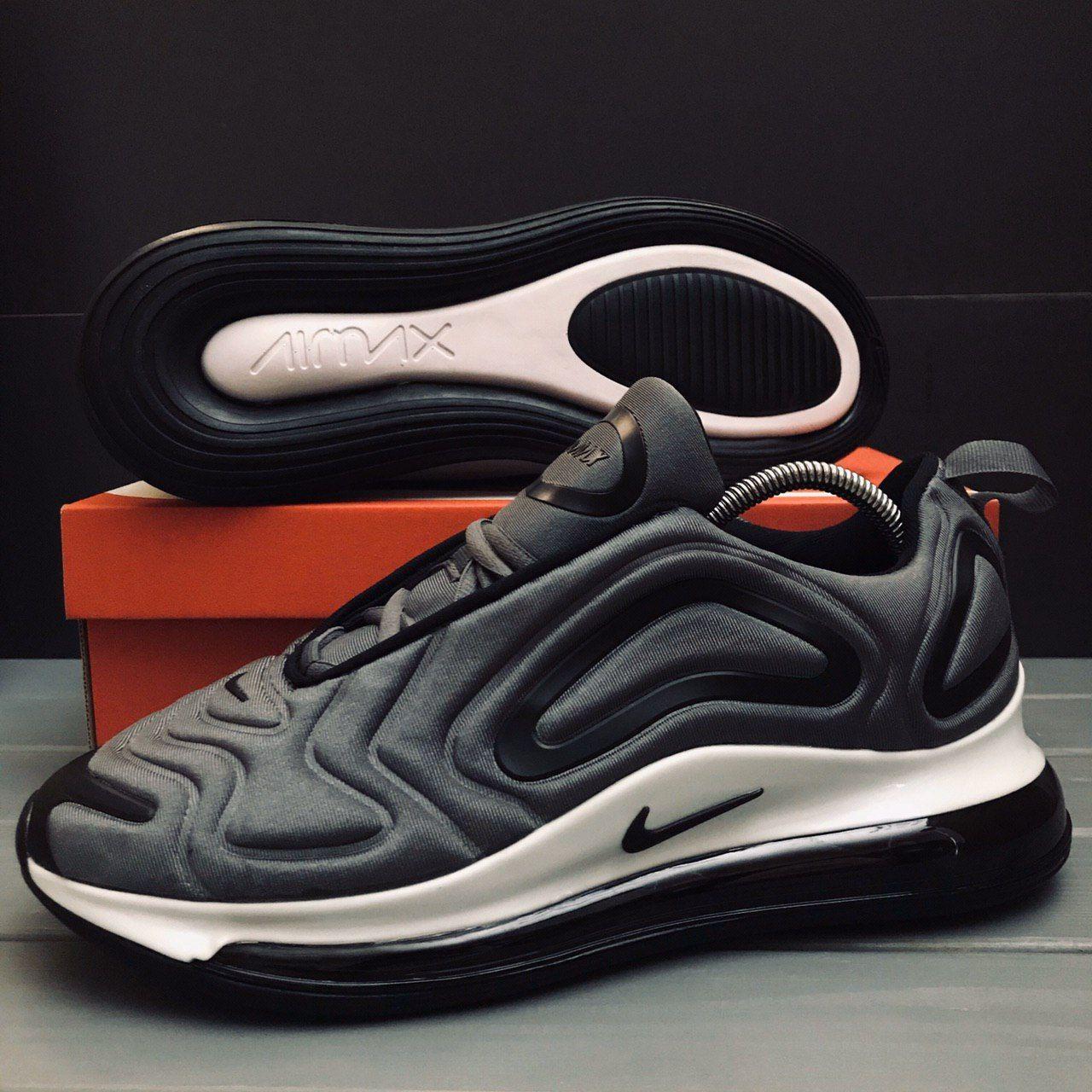 

Мужские кроссовки Nike Air Max 720 Grey 45, Черный