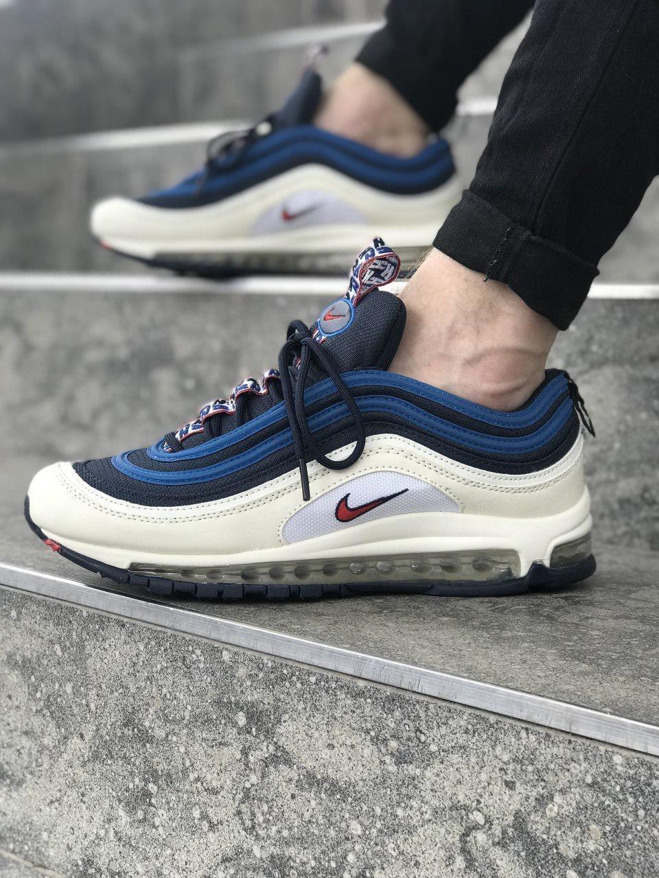 

Кроссовки Nike Air Max 97 / Найк Аир Макс 97 44, Черно-белый