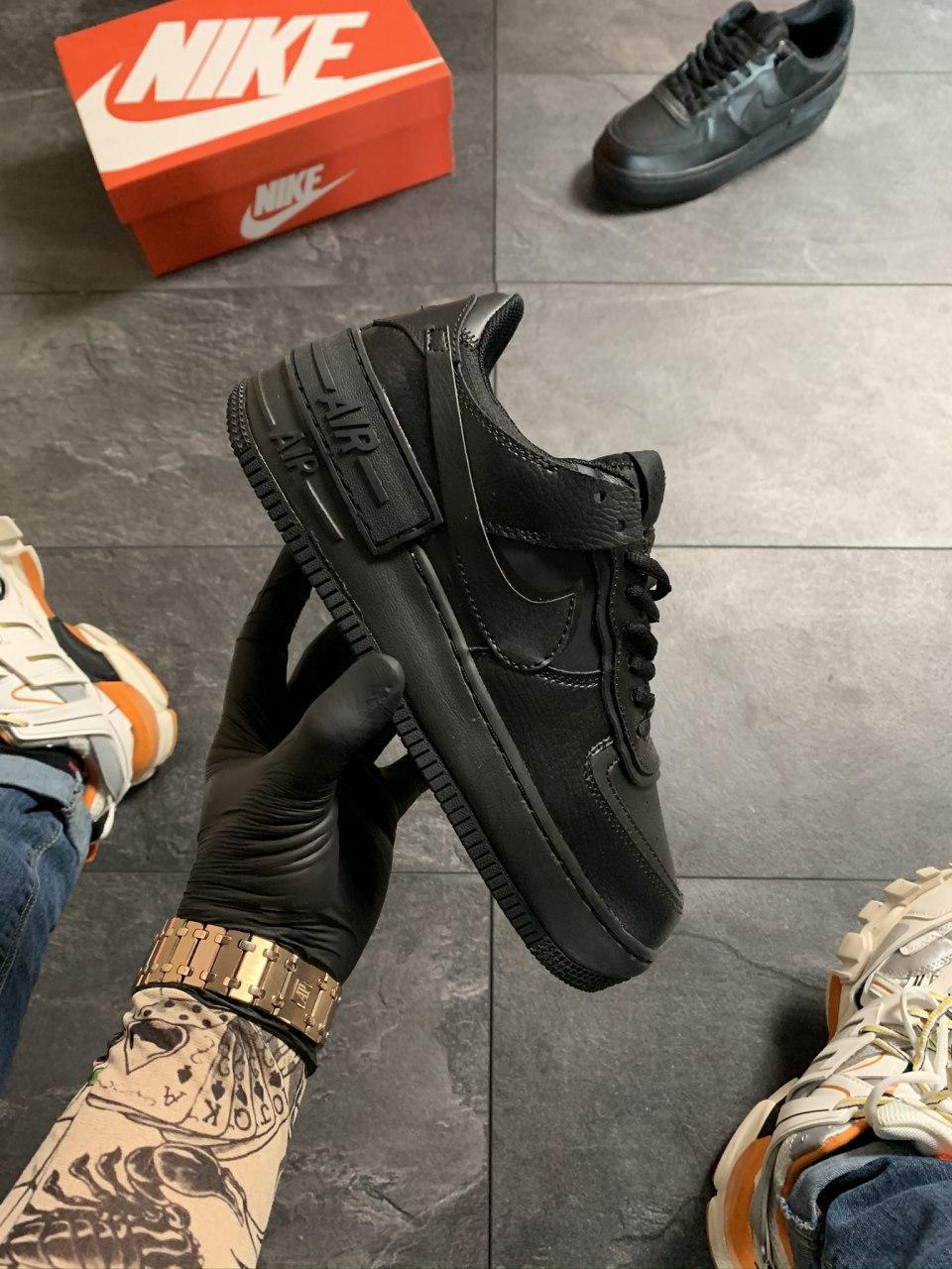 

Мужские кроссовки Nike Air Force 1 Jester Black 42, ЧЕРНЫЙ