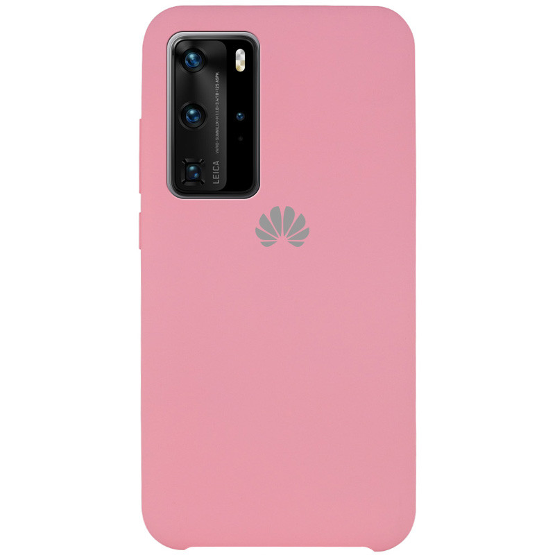 

Чехол Silicone Cover (AAA) для Huawei P40 Pro, Розовый / light pink