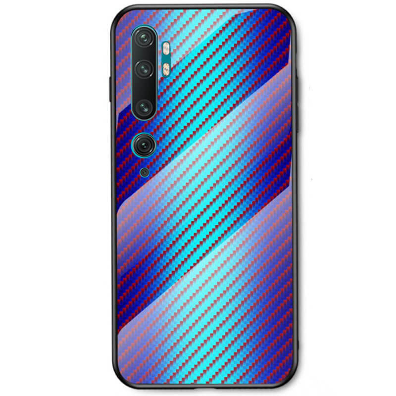 

TPU+Glass чехол Twist для Xiaomi Mi Note 10 / Note 10 Pro / Mi CC9 Pro, Голубой