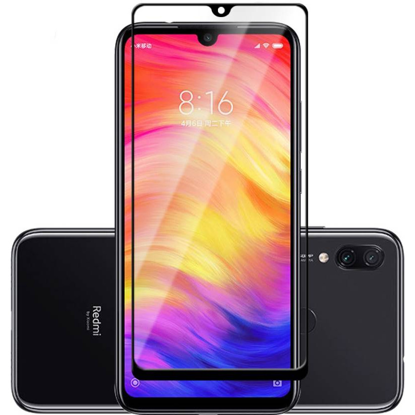 

Защитное стекло XD+ (full glue) для Xiaomi Redmi 7, Черный