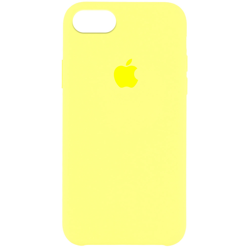 

Чехол Silicone Case (AA) для Apple iPhone 7 / 8 (4.7"), Желтый / bright yellow