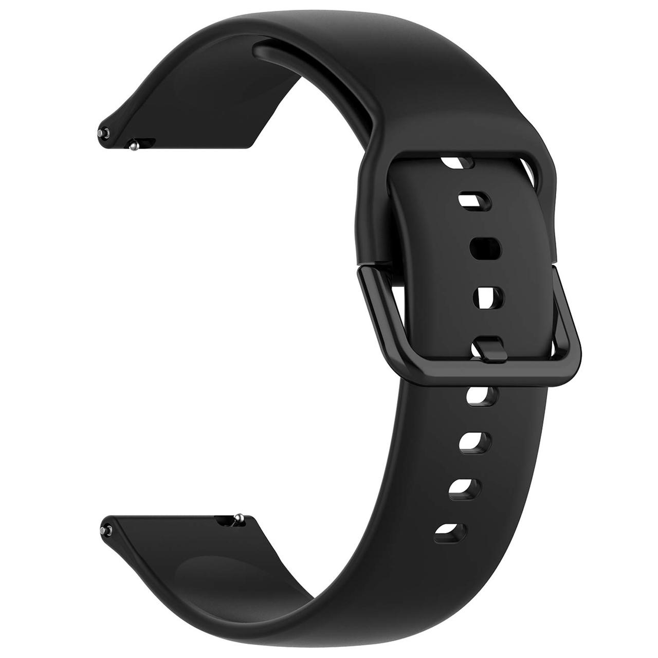 

Ремешок BeWatch New силиконовый 20мм для Xiaomi Amazfit BIP Черный (1012301)