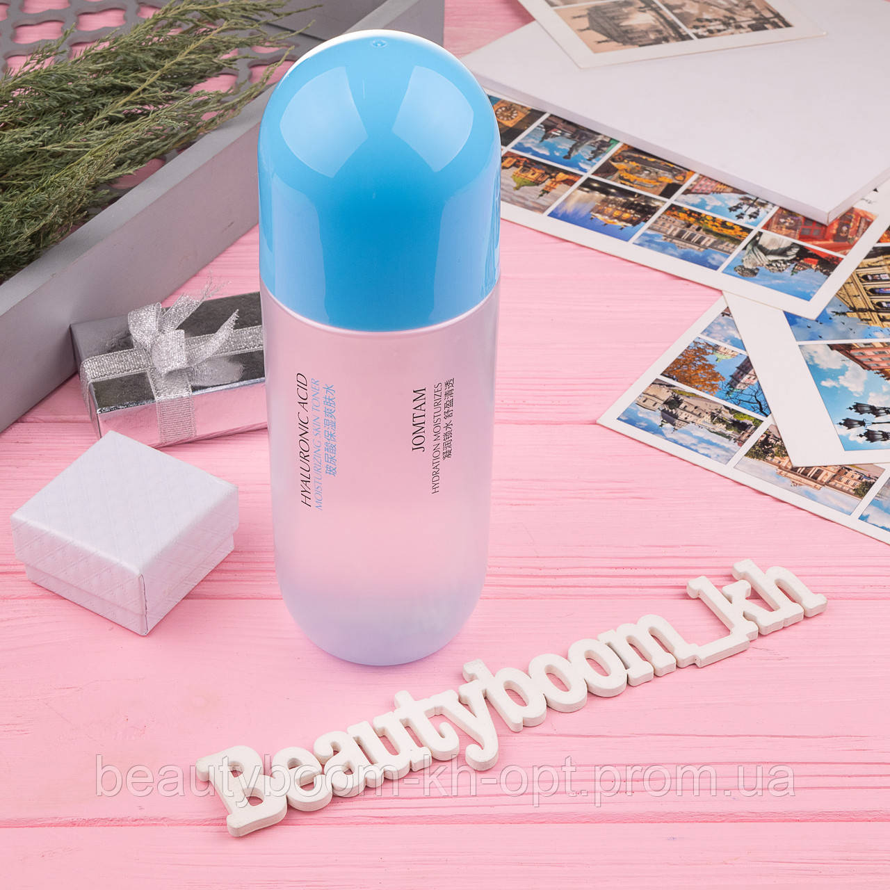 

Тонер для лица с гиалуроновой кислотой JOMTAM hyaluronic acid 430мл.