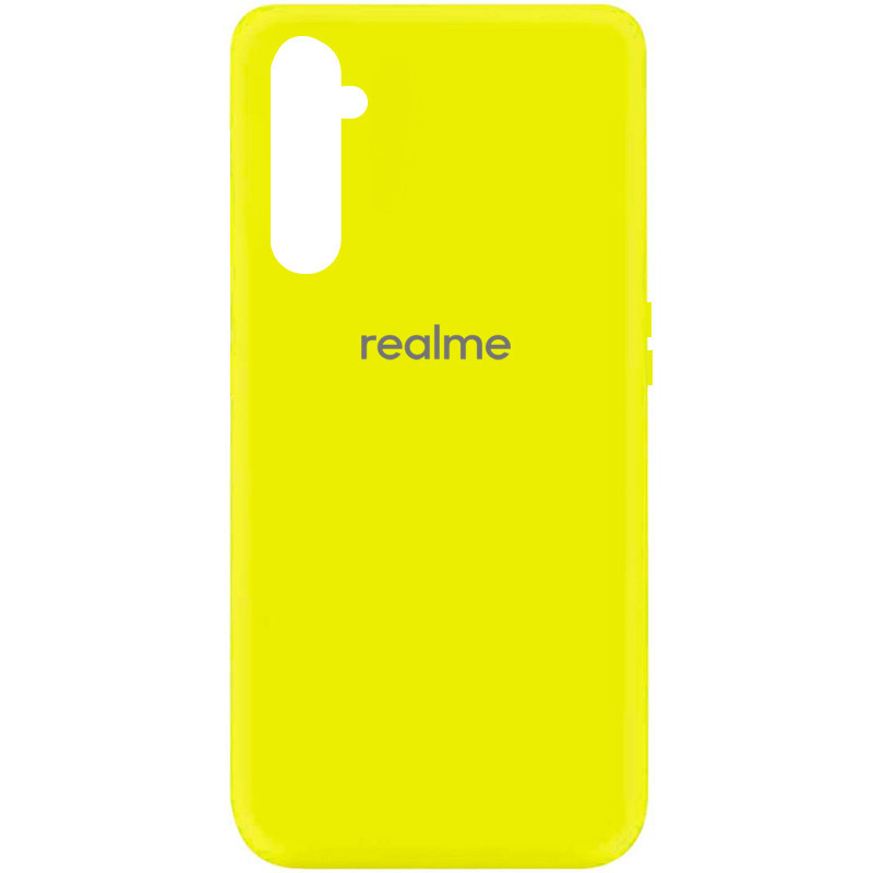 

Чехол накладка на телефон Silicone Cover My Color Full Protective (A) для Realme 6 Pro Сиреневый / Dasheen Желтый / Flash