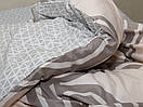 Шикарный двуспальный комплект постельного белья 100% хлопок S354, фото 3