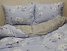 Шикарное постельное белье двухспальное сатин люкс S358, фото 3