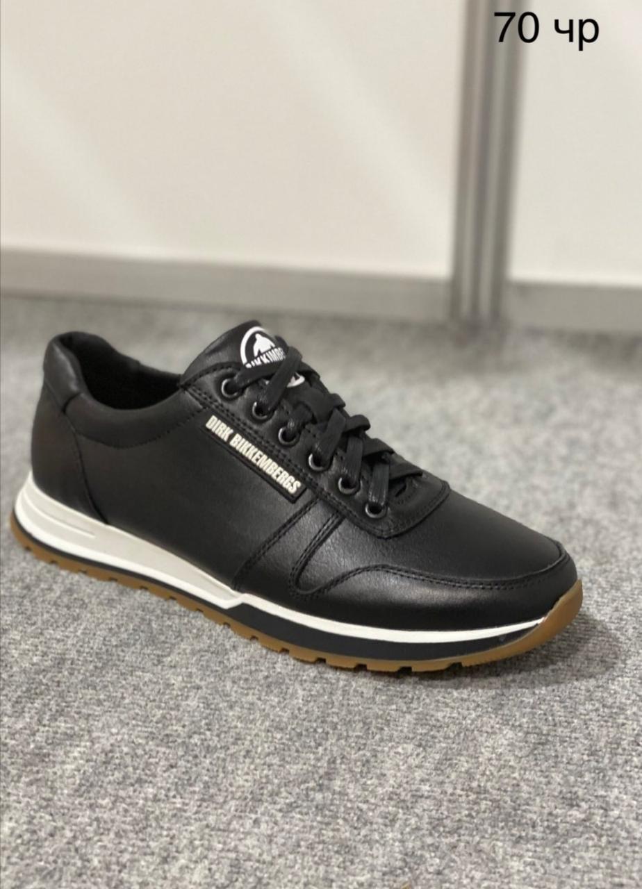 

Кожаные мужские кроссовки Dirk Bikkembergs Model -70, черные