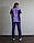 Хирургический медицинский женский костюм SM 1400-5 коттон Lilija 42-56 р (фиолет светлый-фиолет), фото 3