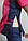 Хирургический медицинский женский костюм SM 1400-7 коттон Lilija 42-56 р (бордо-серый-бордо), фото 4