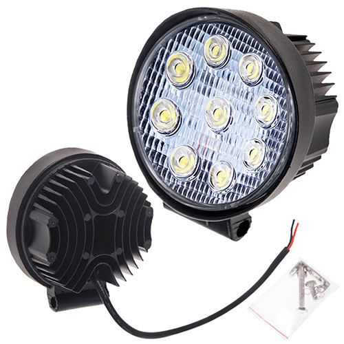 

Фара прожектор LML-K0627 FLOOD (9led*3w) D=115mm (K0627 F)