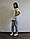 Хирургический медицинский женский костюм SM 1400-12 коттон Lilija 42-56 р (молочный-беж), фото 2