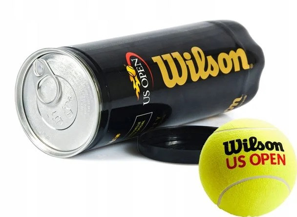 

Детские мячи для большого тенниса в банке Wilson US Open, мячики для игр с ракетками, подарок юному теннисисту