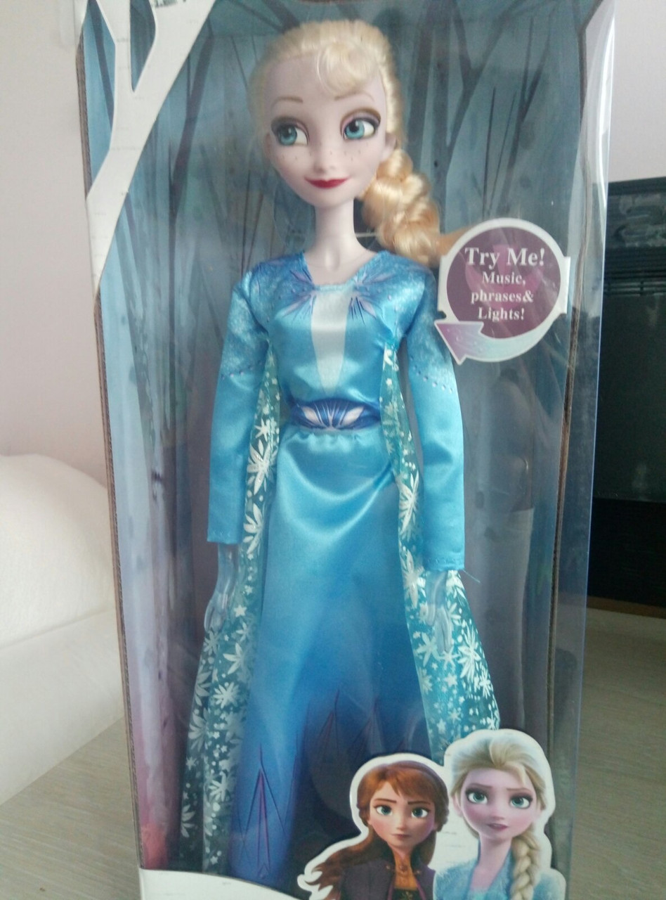 

Детская BJD кукла шарнирная типа Барби Frozen Heart YF101F с нарядом принцессы, музыкальная игрушка, свет