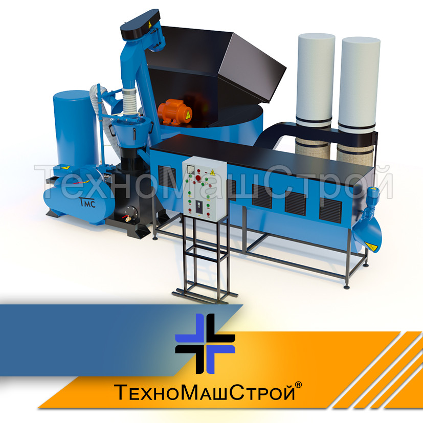 Оборудование для производства пеллет и комбикорма МЛГ-1500 COMBI+ (производительность до 1000 кг/час)