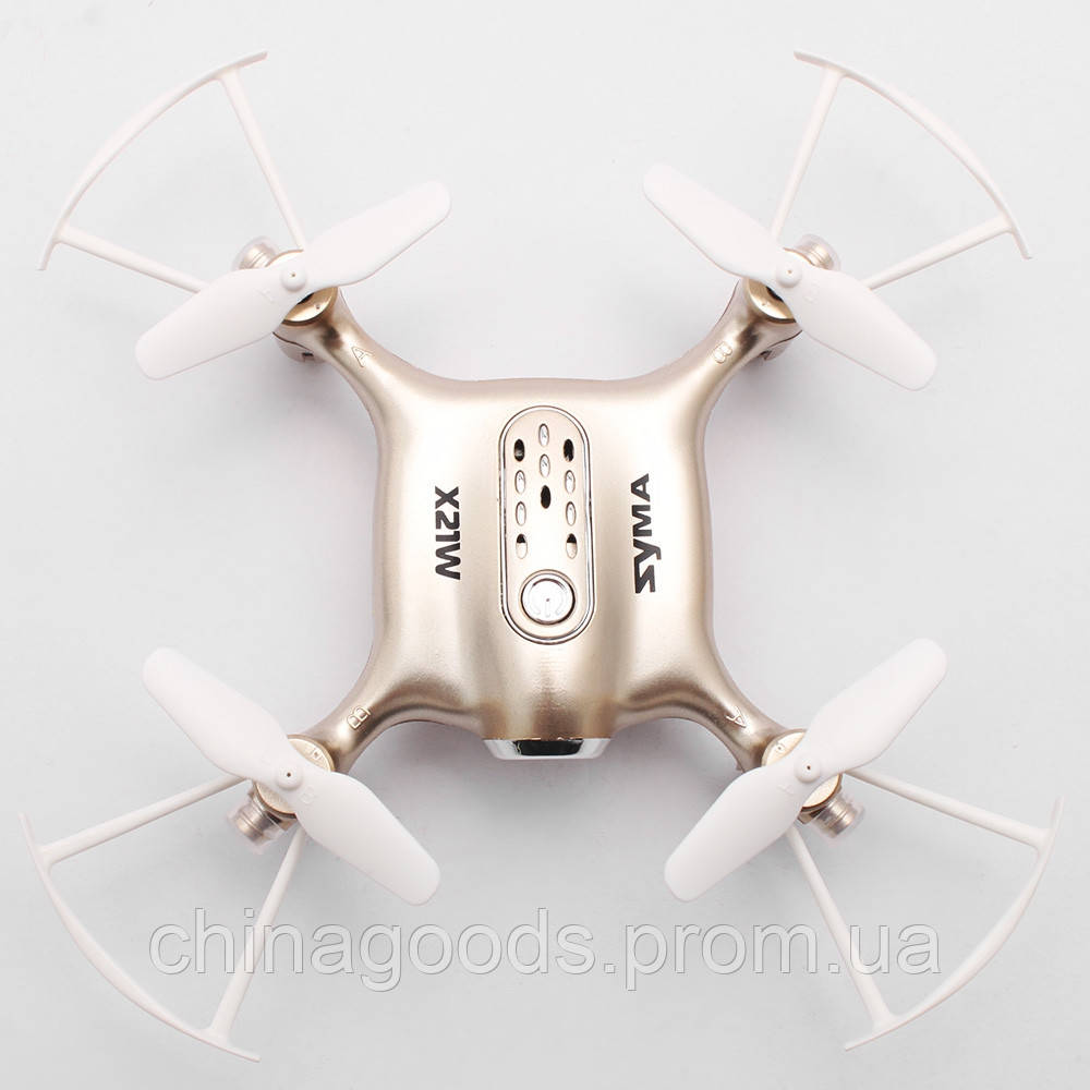 

Квадрокоптер SYMA X21W Золотой