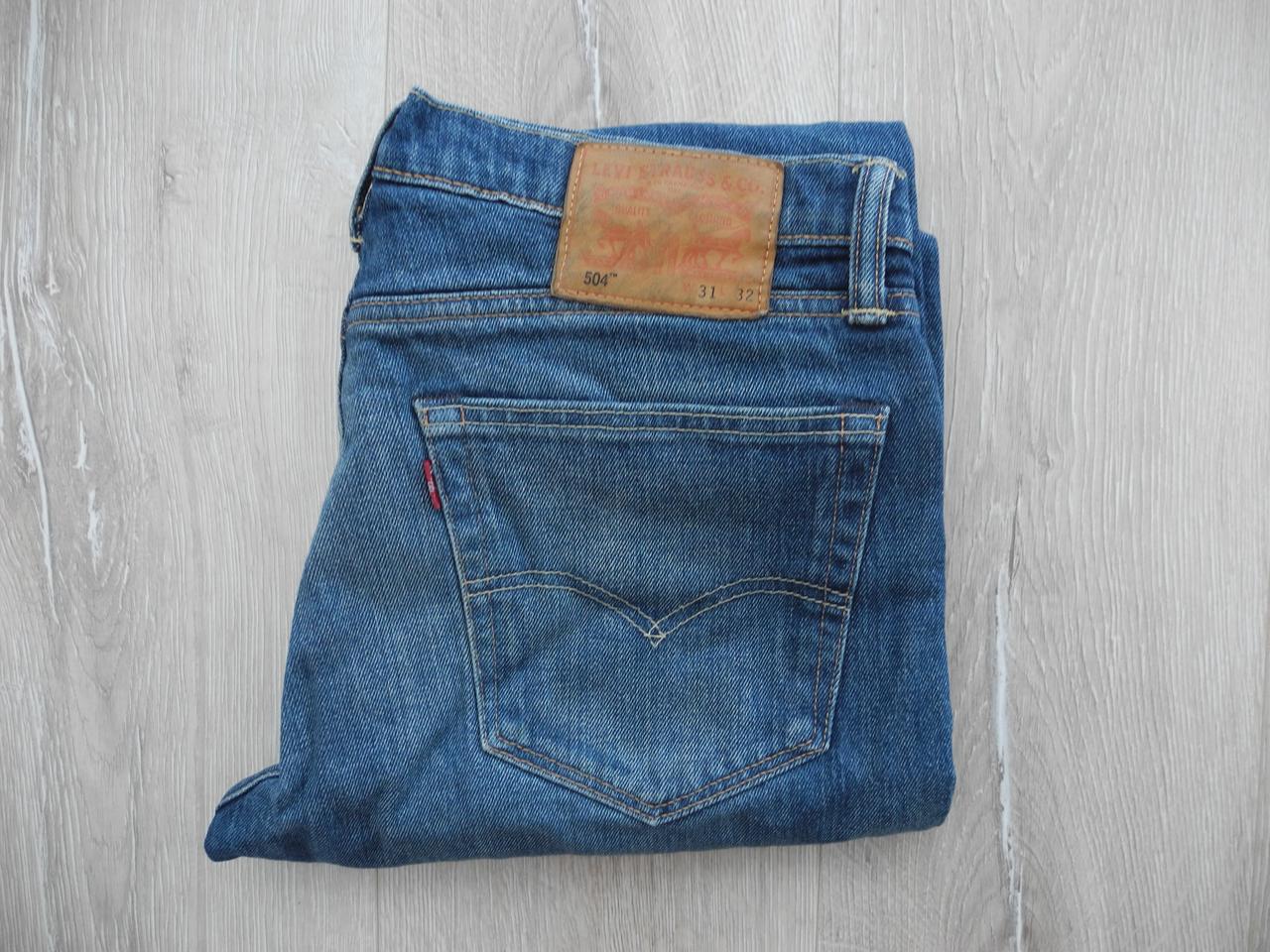 

Джинсы Levis 504 31/32 Cone Denim ( Сост Нового )