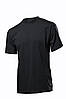 Мужская футболка однотонная черная 2000-36, фото 2