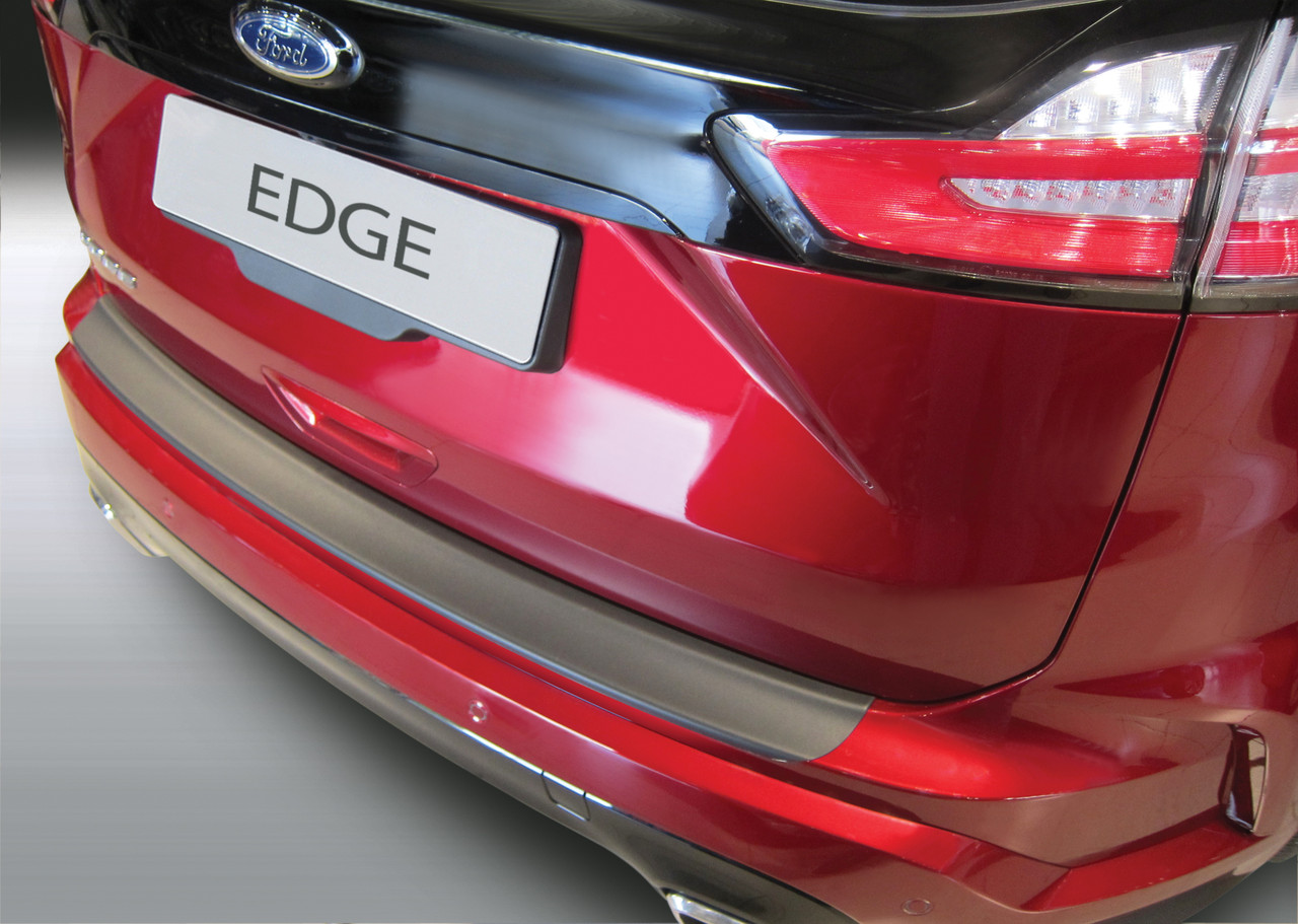 Пластикова захисна накладка на задній бампер для Ford Edge LIFT 2018-2020, фото 2