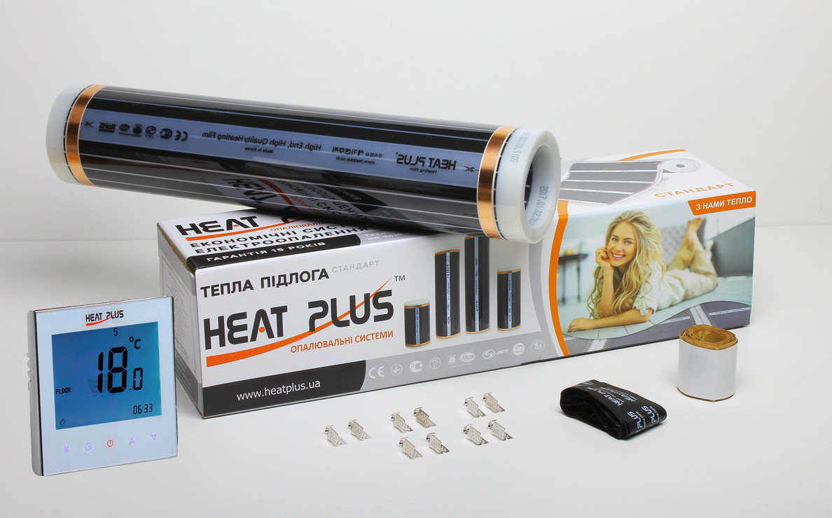 

Комплект Теплого пола Heat Plus Premium 2м2 + Терморегулятор Iteo 4