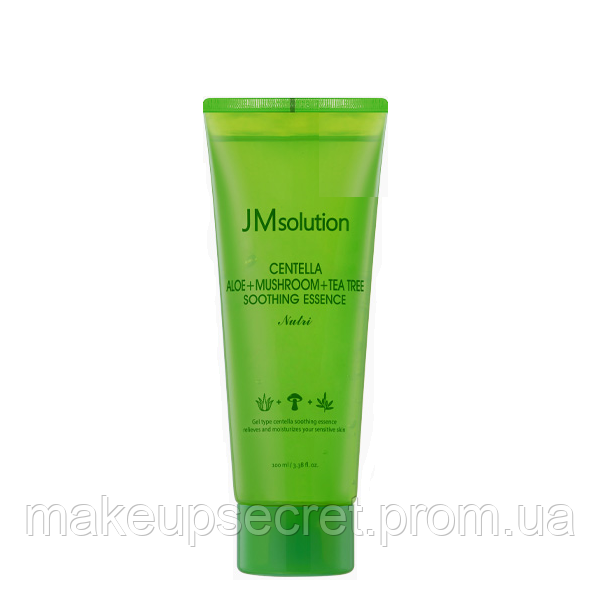 

Успокаивающая гелевая эссенция JMsolution Centella Aloe + Mushroom + Tea Tree Soothing Essence, оригинал