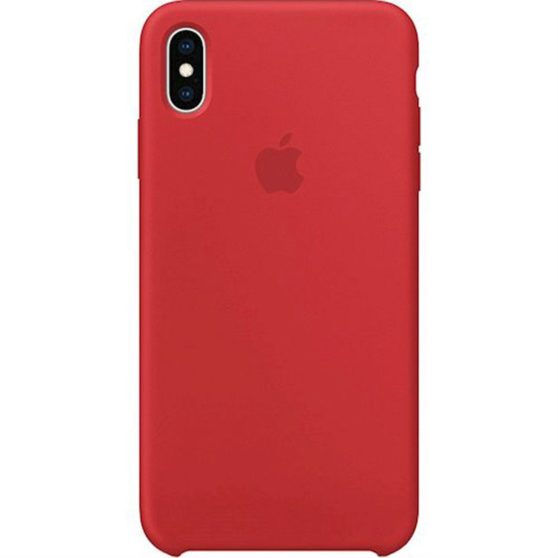 

Чехол Silicone Case (AA) для Apple iPhone X (5.8") / XS (5.8") Бордовый / Maroon