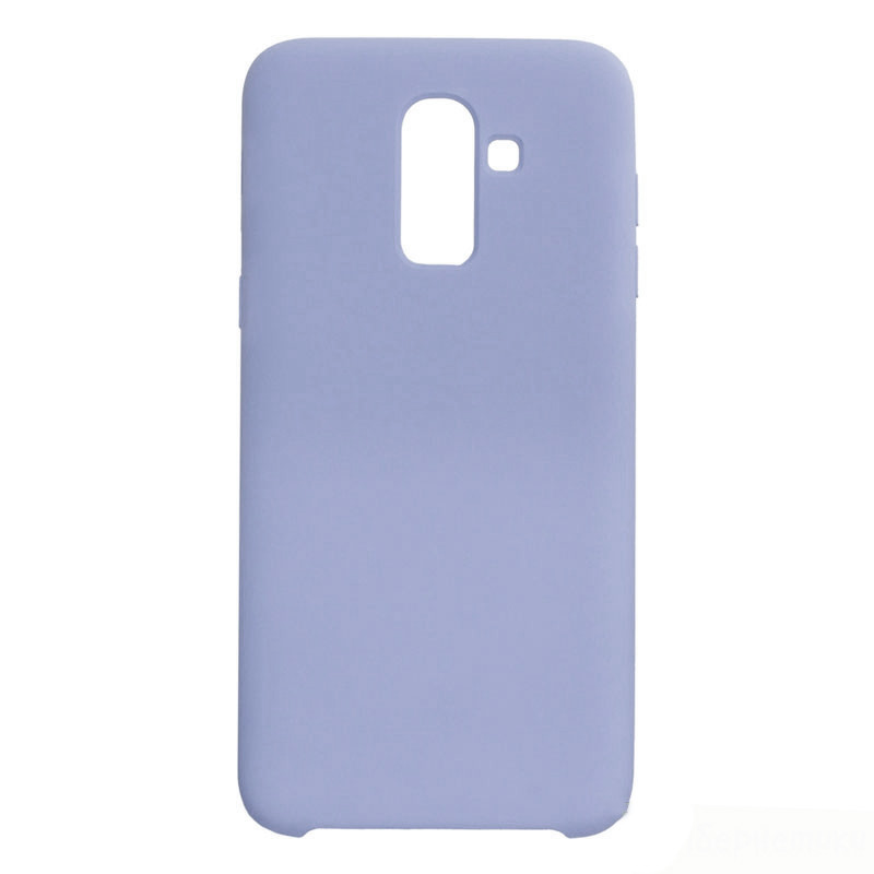 

Чехол Silicone Cover without Logo (AA) для Samsung Galaxy J8 (2018) Голубой / Lilac Blue