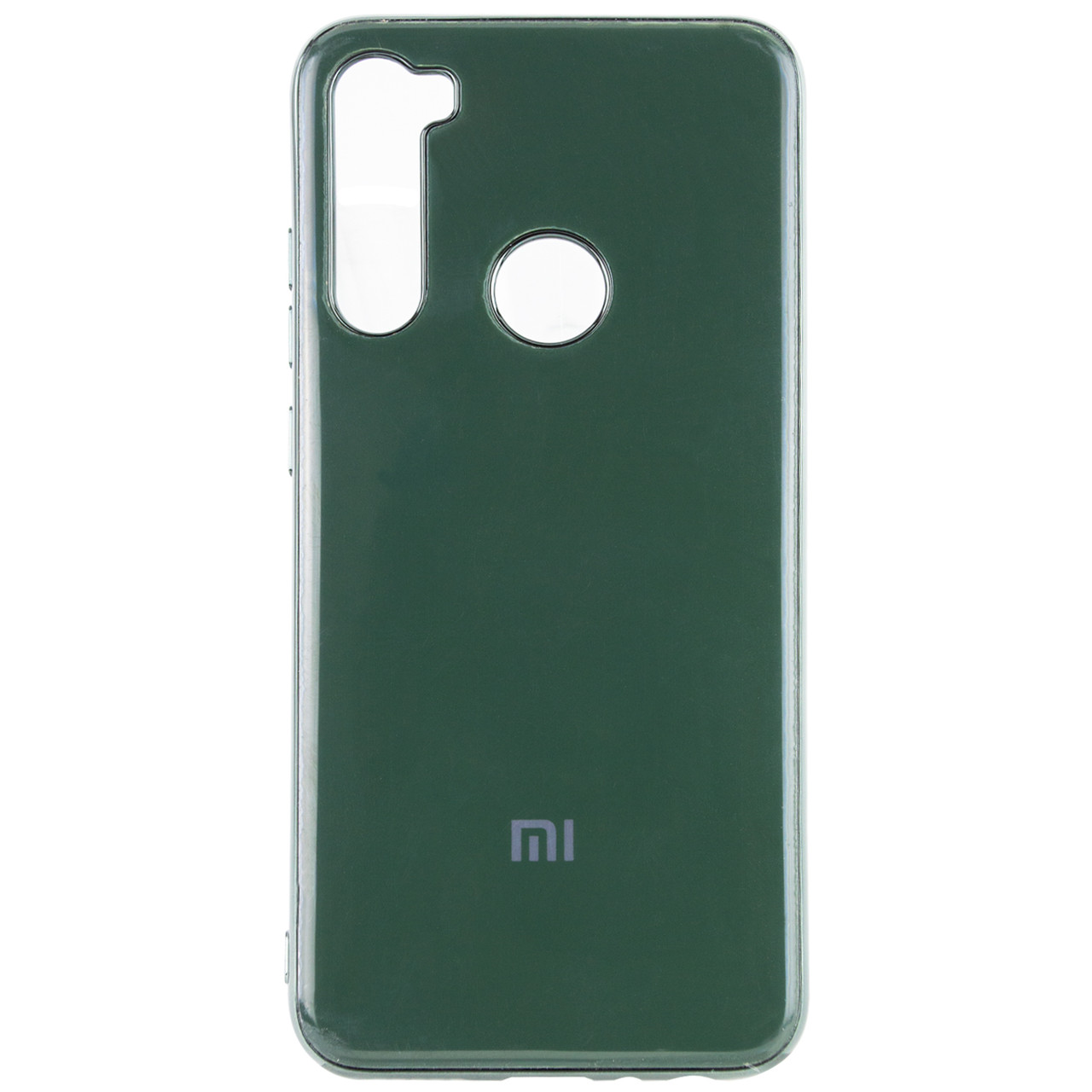 

TPU чехол GLOSSY LOGO для Xiaomi Redmi Note 8 Зеленый / Pine green