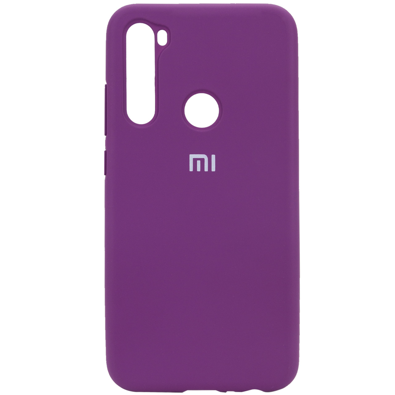 

Чехол Silicone Cover Full Protective (AA) для Xiaomi Redmi Note 8 Фиолетовый / Grape