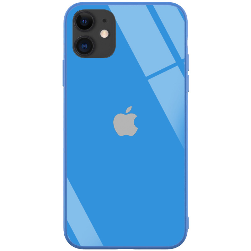 

TPU+Glass чехол GLOSSY Logo series для Apple iPhone 11 (6.1")