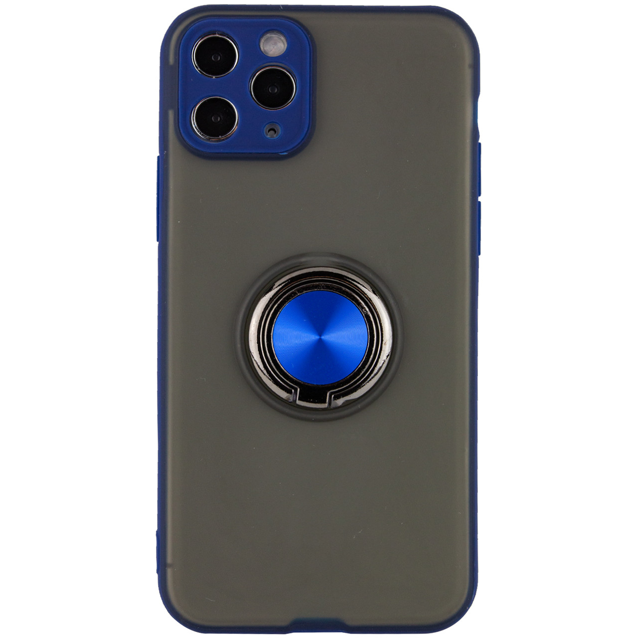 

TPU-PC чехол Deen Shadow Ring series для Apple iPhone 11 Pro (5.8") Синий