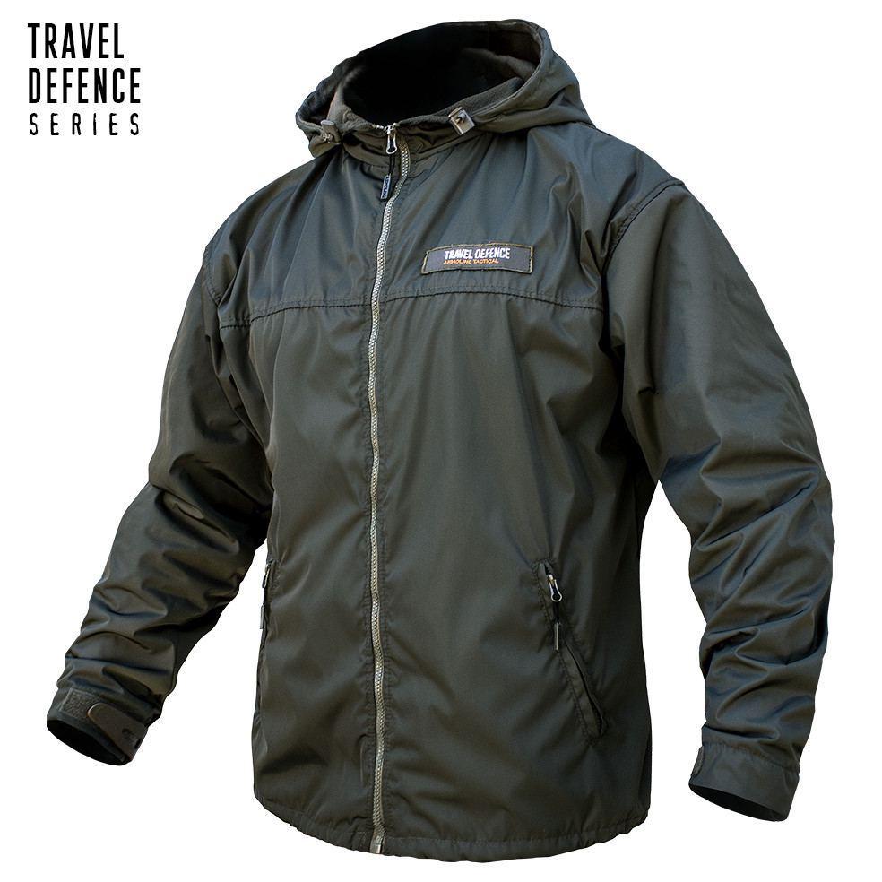 

Ветровка "TRAVEL DEFENCE" (Olive) НА ФЛИСЕ M