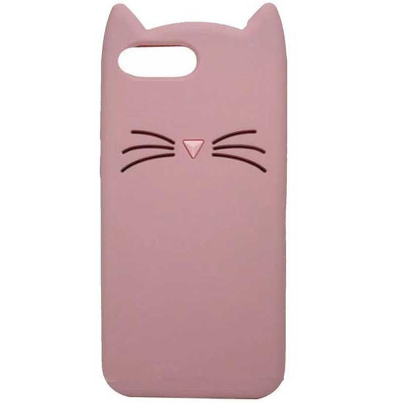 

Силиконовая накладка 3D Cat для Apple iPhone 7 plus / 8 plus (5.5") Розовый