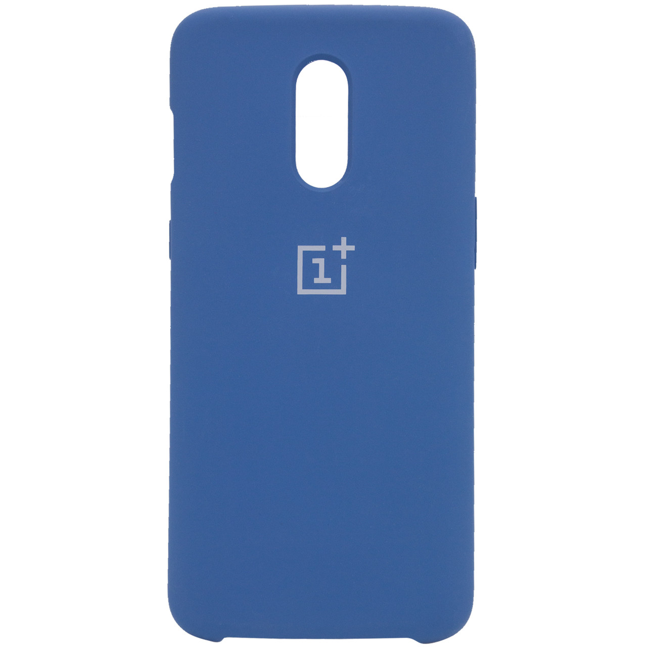 

Чехол Silicone Cover (AA) для OnePlus 7 Синий / Navy Blue