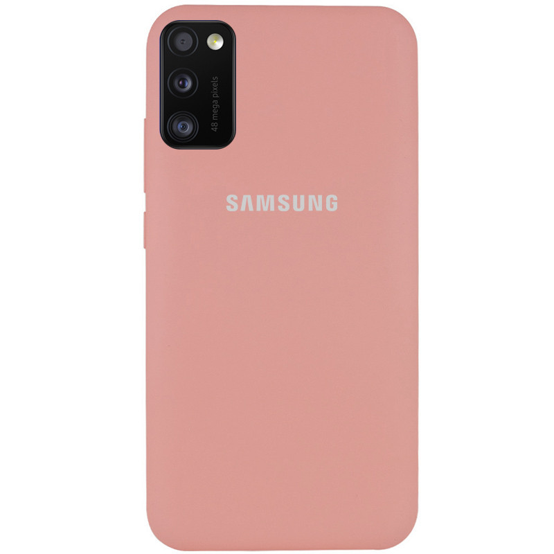 

Чехол Silicone Cover Full Protective (AA) для Samsung Galaxy A41 Розовый / Peach