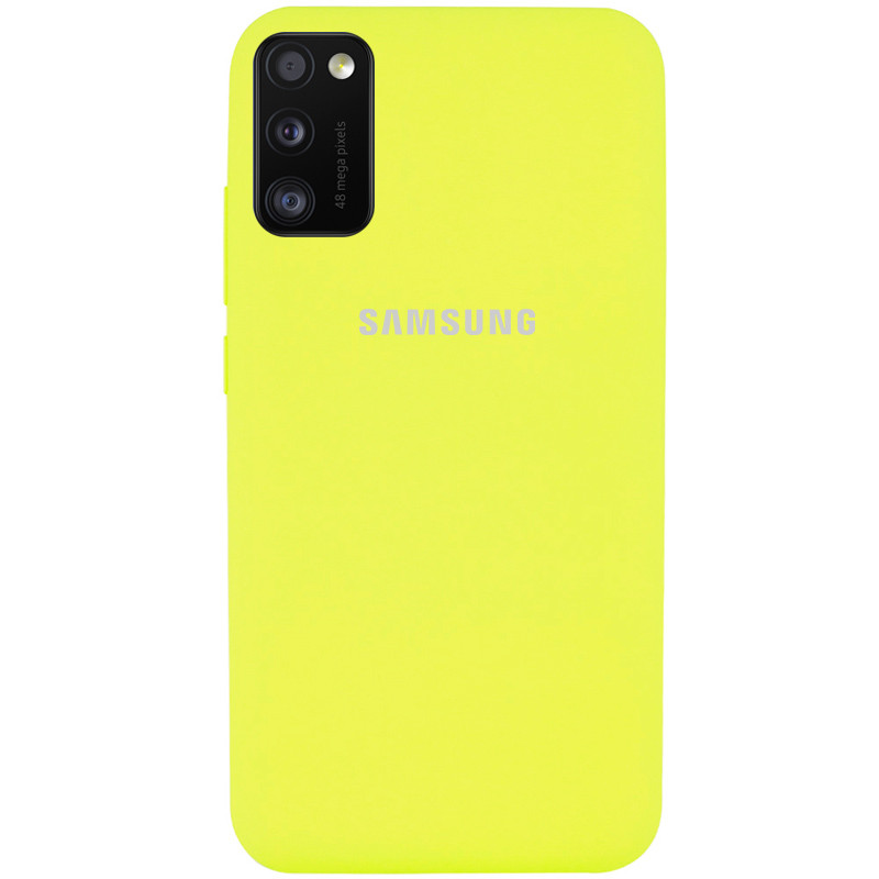 

Чехол Silicone Cover Full Protective (AA) для Samsung Galaxy A41 Желтый / Flash