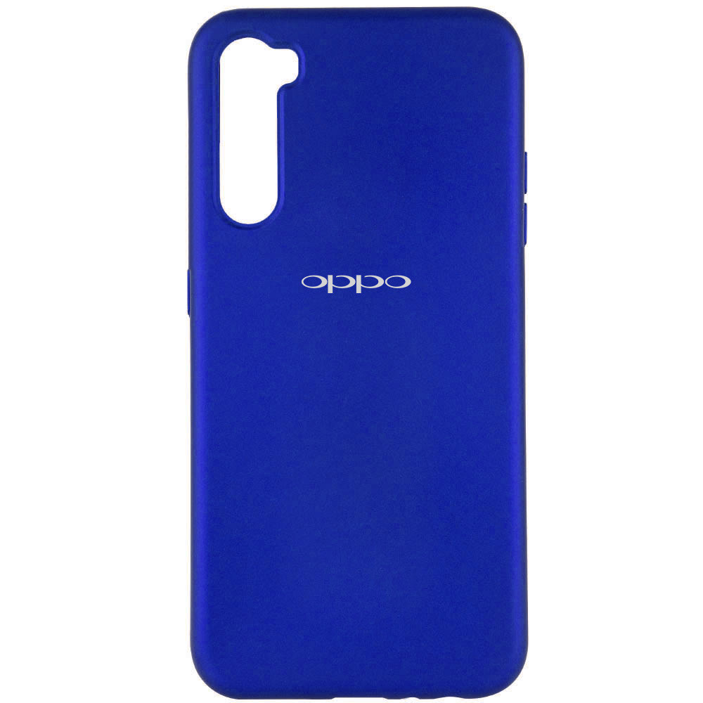 

Чехол Silicone Cover Full Protective (A) для OPPO Realme 6 Синий / Navy